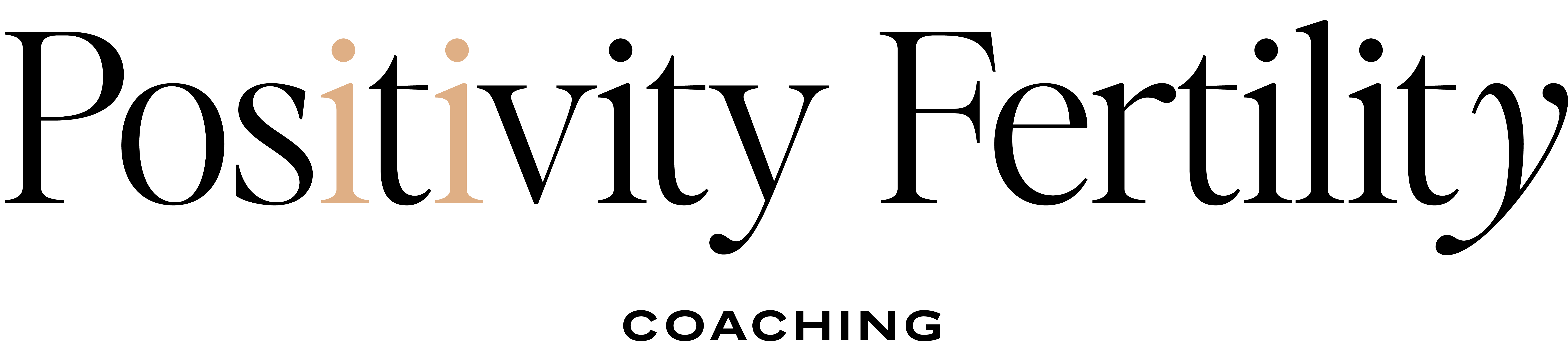 Primary logo for Positivity Fertility Coaching.